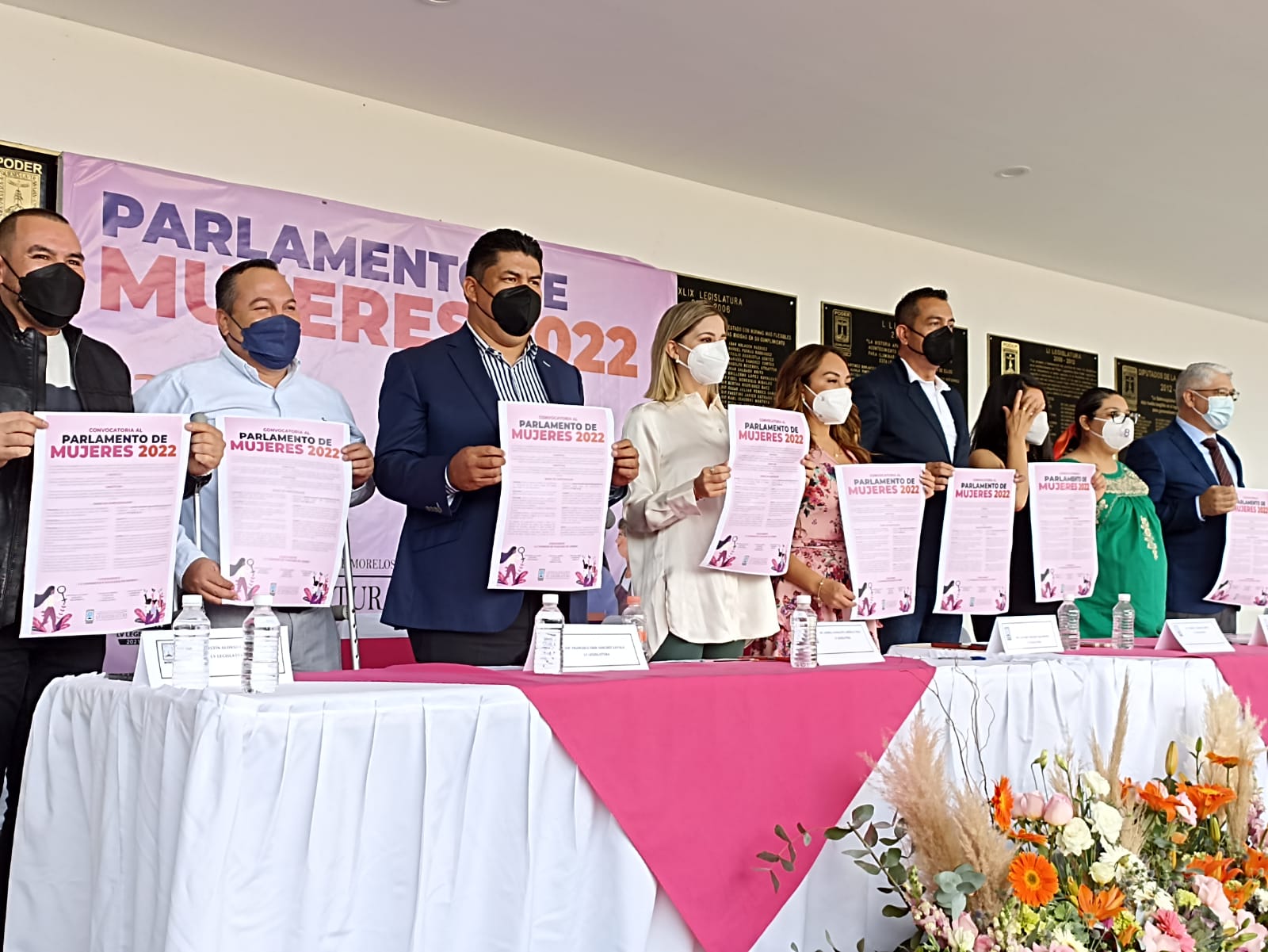 Abren convocatoria al Parlamento de Mujeres del 2022