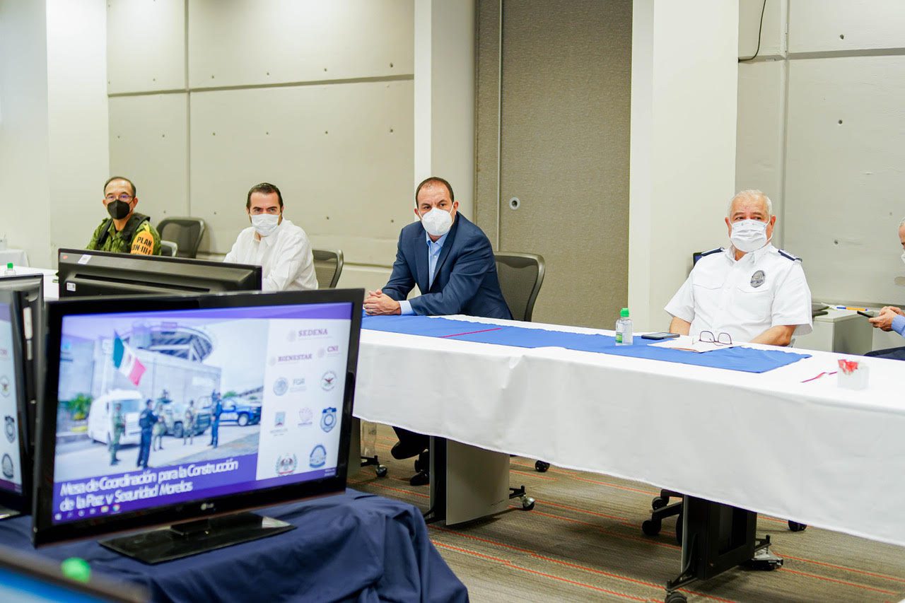 Revisan incidencias delictivas de los últimos días en Morelos