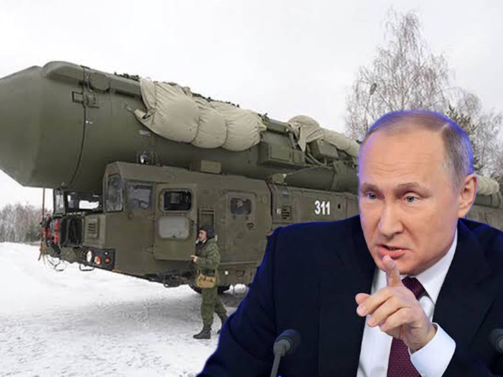 Putin pone en alerta máxima la fuerza nuclear rusa