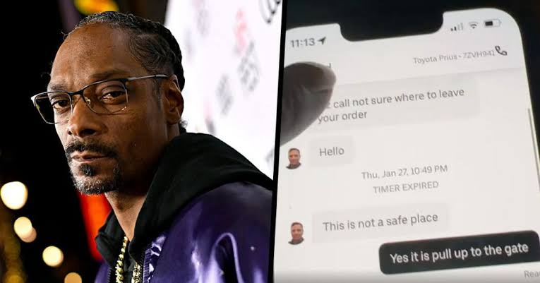 Snoop Dogg podría ser demandado por repartidor de Uber Eats