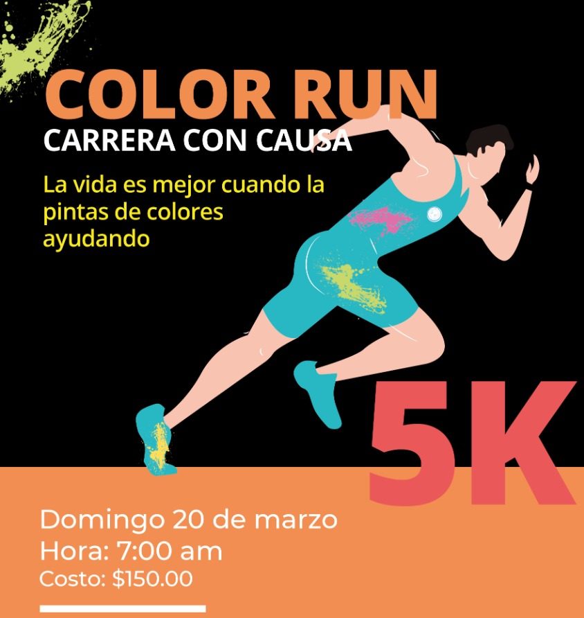 Diputada Andy Gordillo invita a participar a la edición 2022 de Color Run