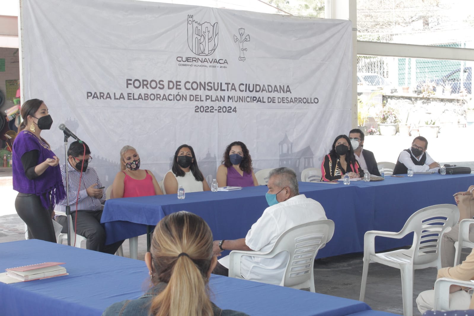 Participó la ciudadanía de Cuernavaca en Foros de Consulta Ciudadana 2022-2024
