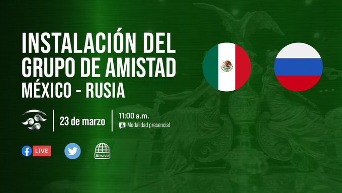 Diputados instalan Grupo de Amistad México-Rusia
