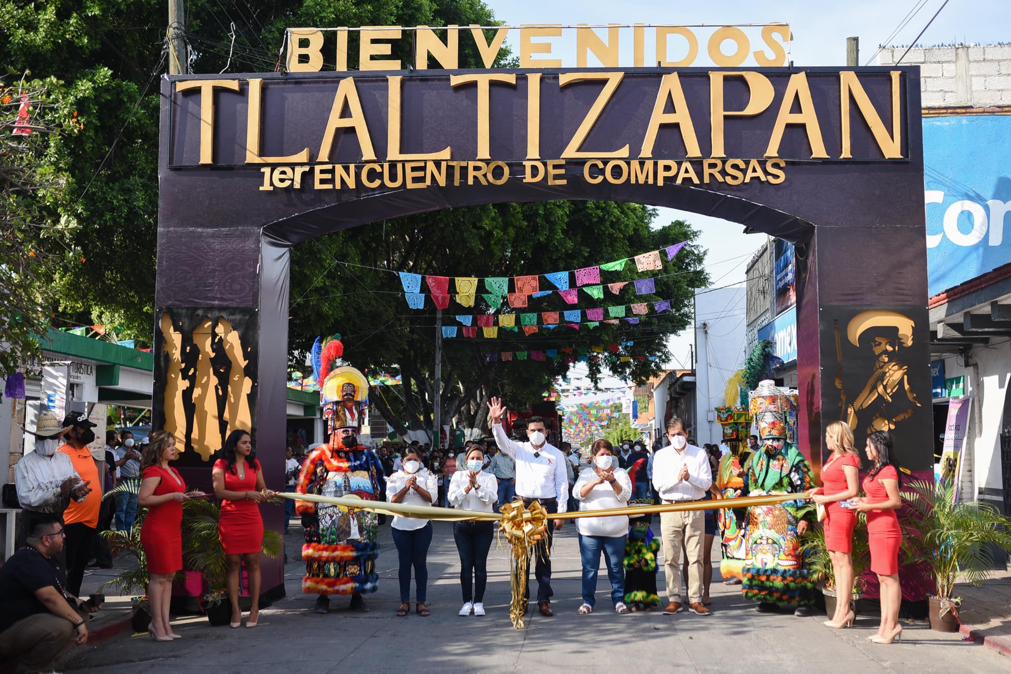 Concluye el primer Encuentro de Comparsas en Tlaltizapán
