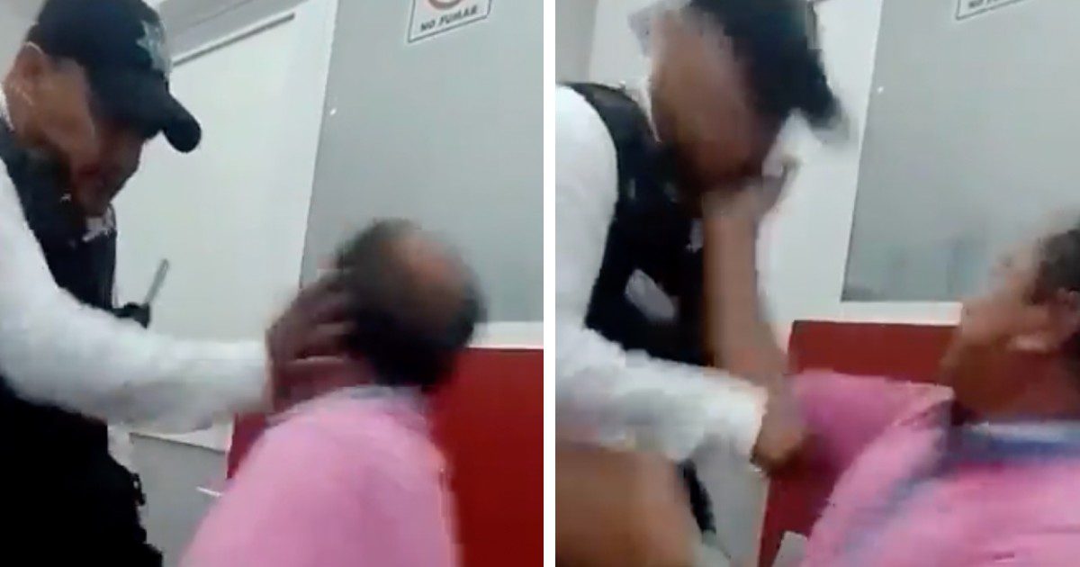 [VIDEO] Policía de Nezahualcóyotl abofetea a un hombre detenido por conducir en estado de ebriedad