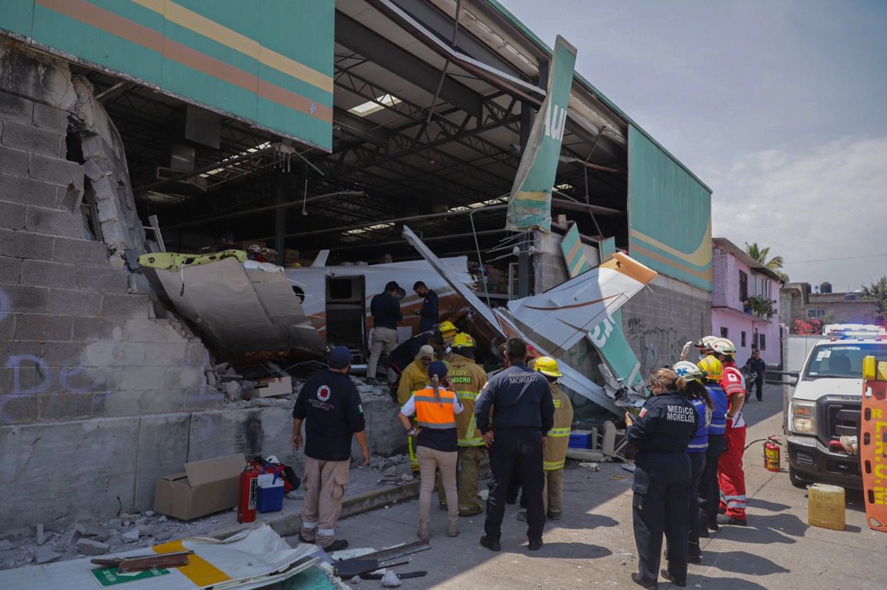 Actualización: Detalles del accidente aéreo en Temixco, Morelos