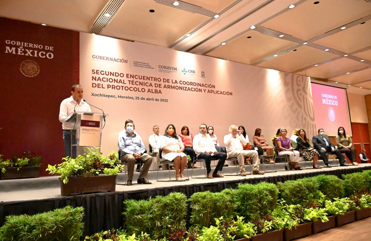 Se reúnen 32 fiscalías de México en Morelos para la armonización del Protocolo Alba