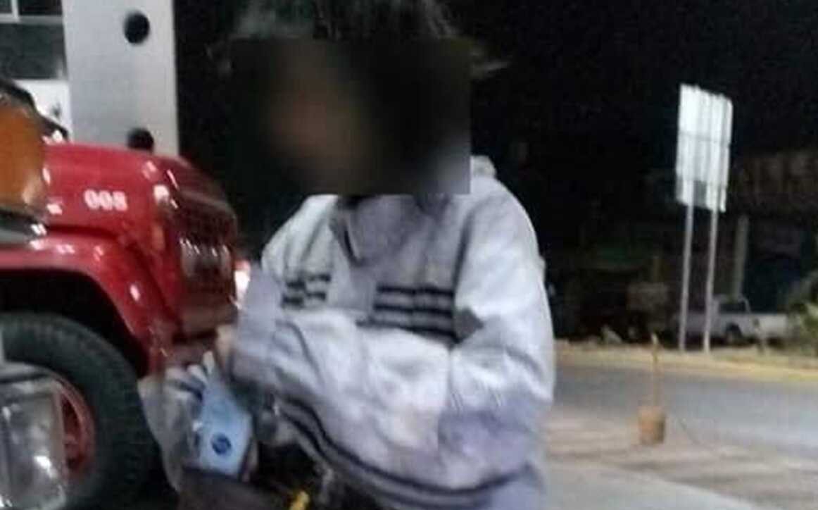 Abandonan a mujer en la carretera de Hidalgo