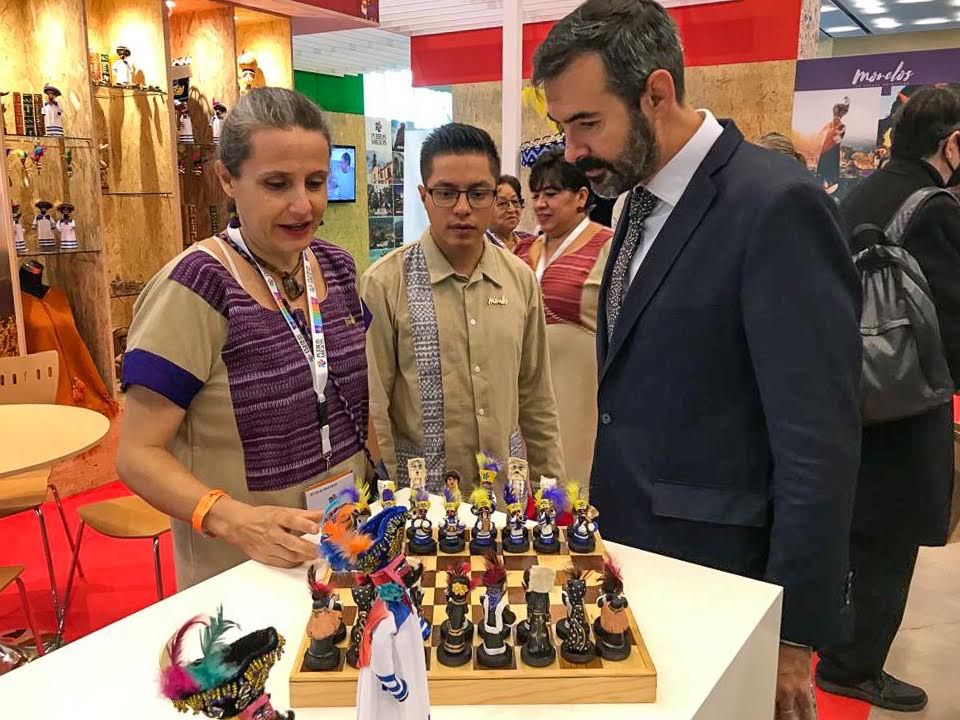 Artesanías de morelenses llegan hasta Barcelona, España
