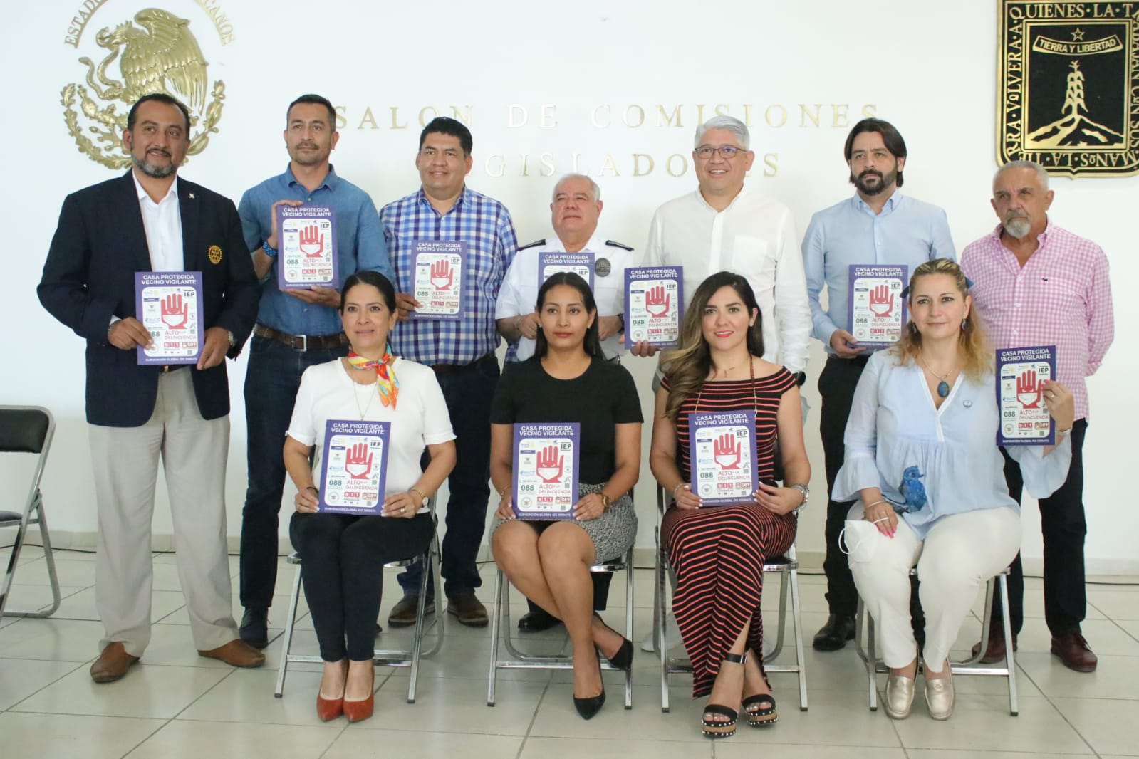 Acuerdan mejorar salarios de los policías de Morelos