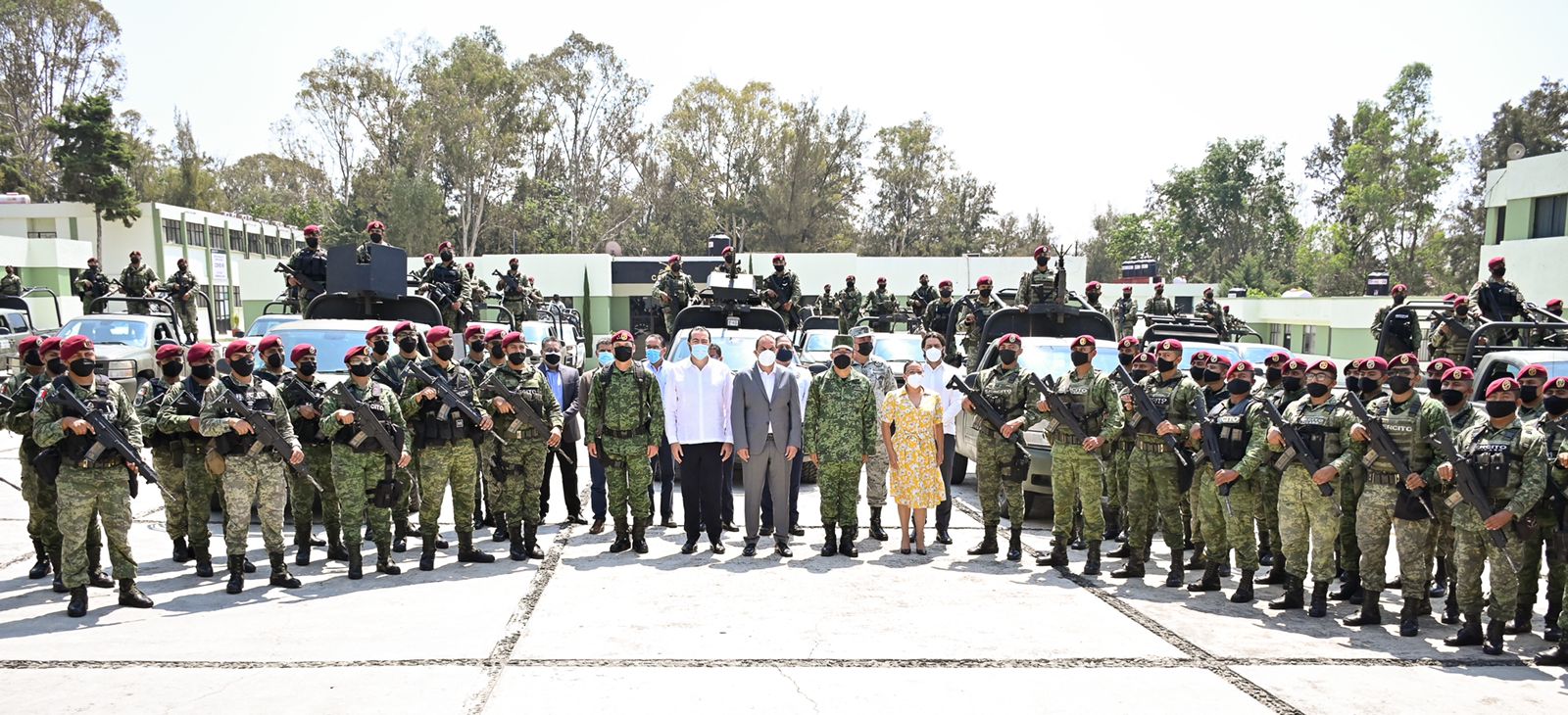 Llegan fusileros militares para reforzar la seguridad en Morelos