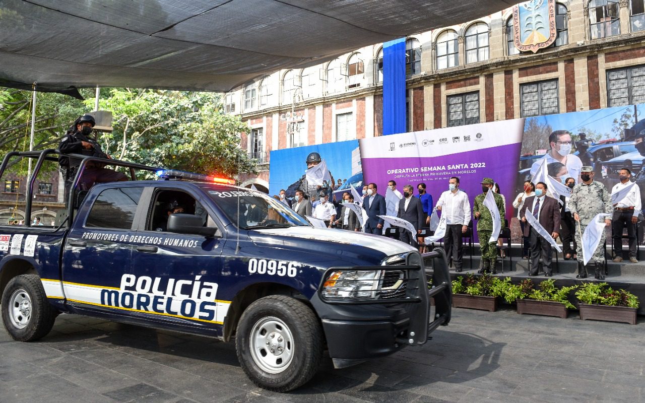 Inicia en Morelos Operativo Semana Santa 2022