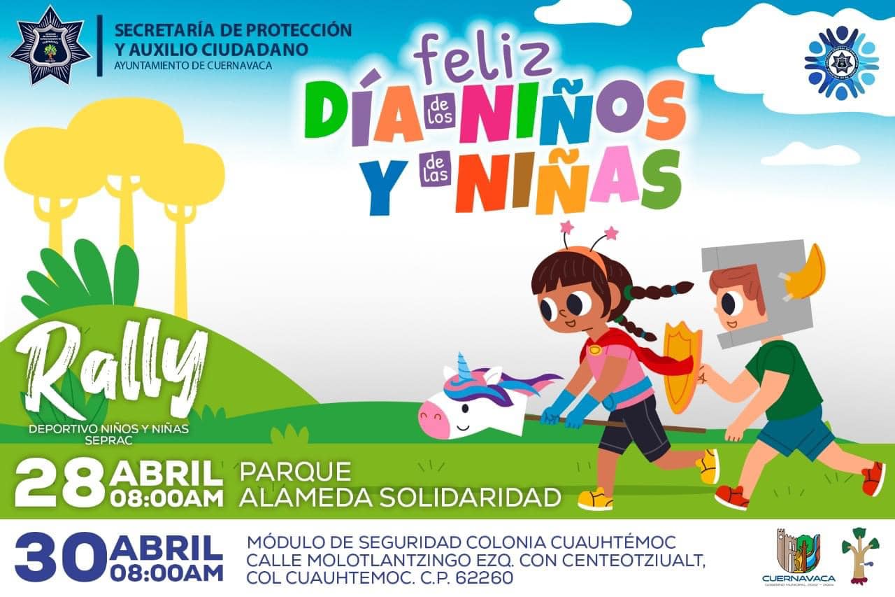 Festejará el ayuntamiento de Cuernavaca el Día de la Niña y el Niño