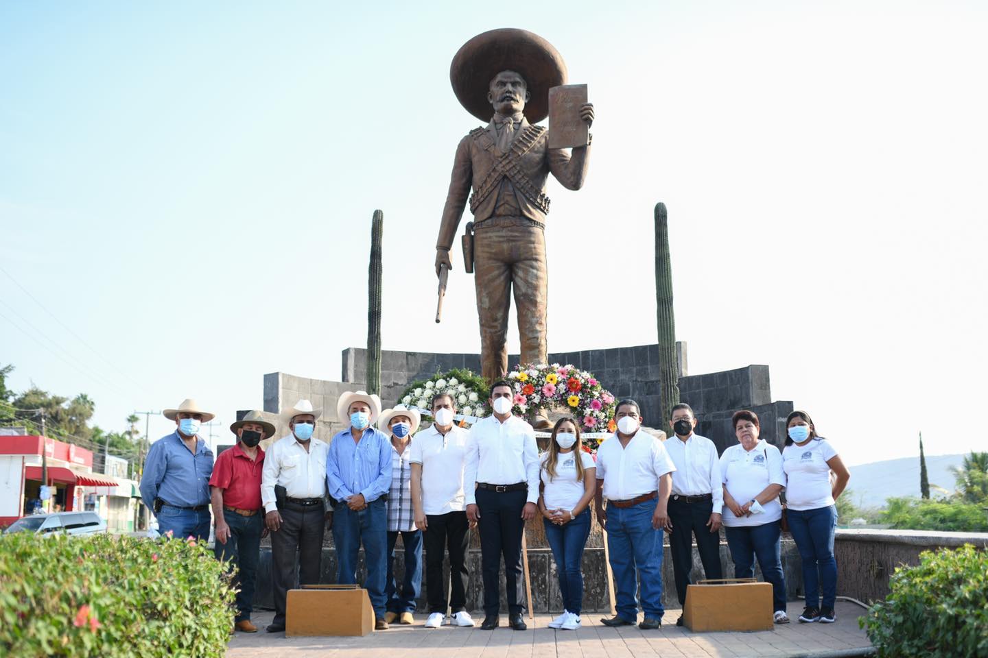 Conmemoran en Tlaltizapán el aniversario luctuoso de Emiliano Zapata