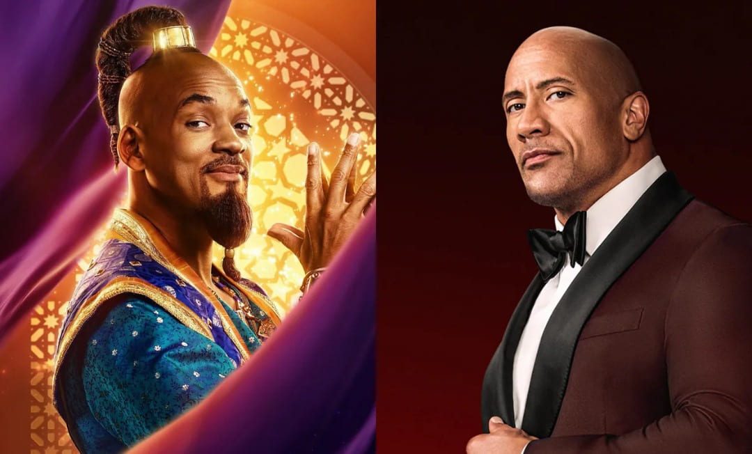 Will Smith podría ser reemplazado por “La Roca” en Aladdín 2