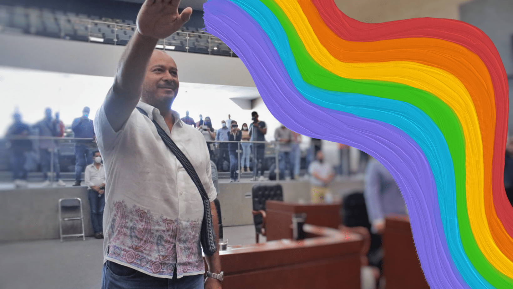 Piden analizar diputación de Roberto Yáñez por simular ser LGBT+