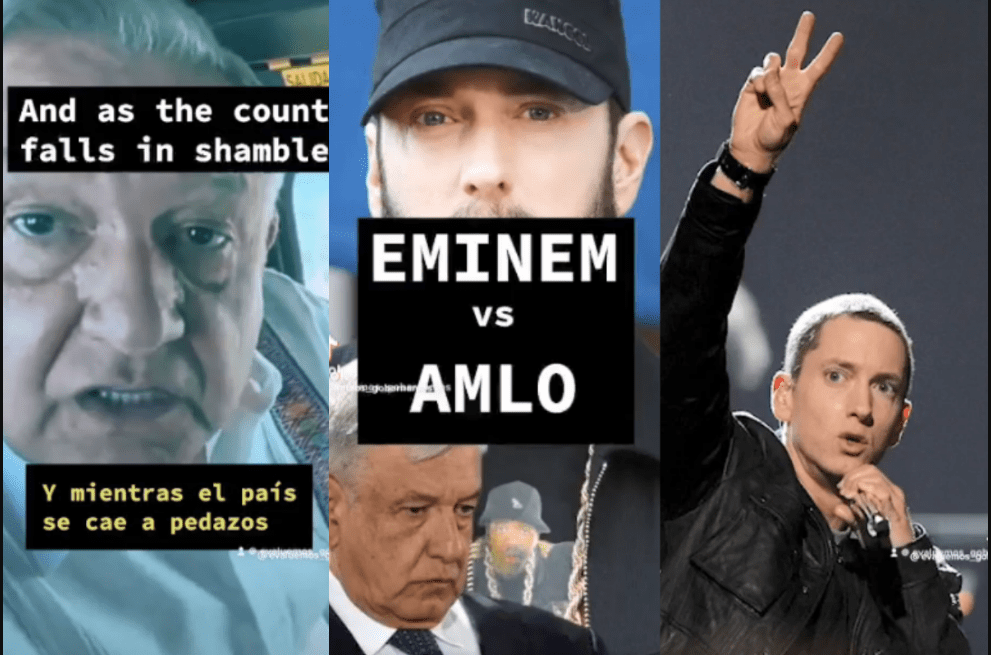 Gobierno desmiente que Eminem haya compuesto una “tiradera” contra AMLO