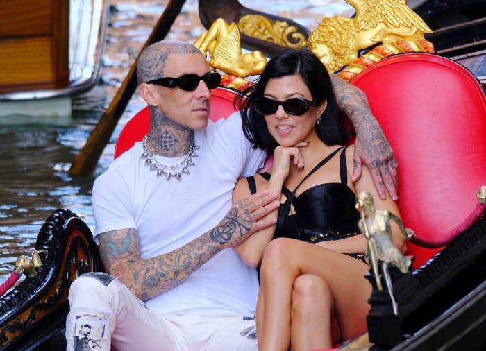 “Hasta que la muerte nos separe” Kourtney Kardashian y Travis Barker, recién casados