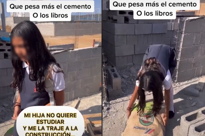Padre le da lección a su hija quien quiere ser TikToker