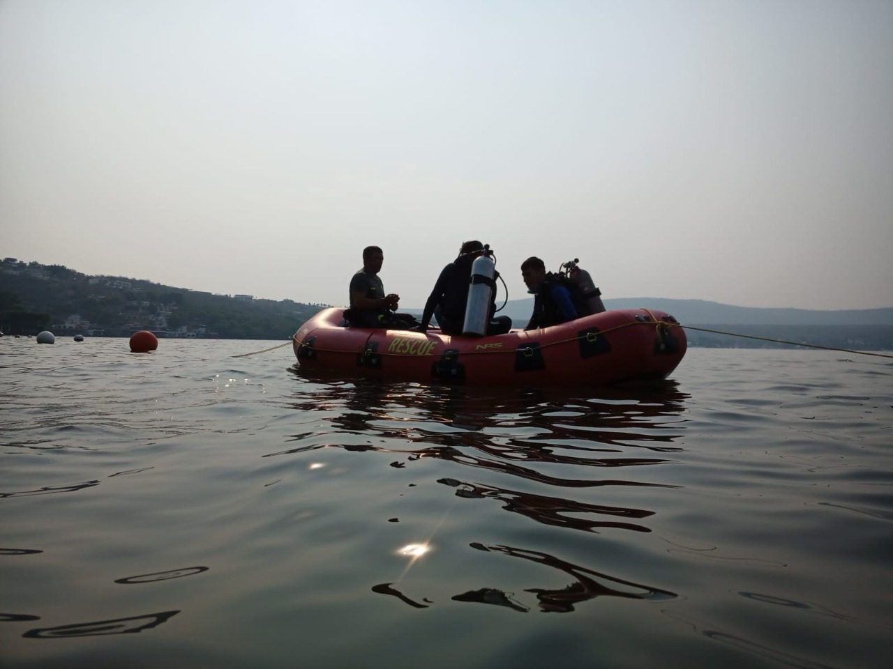 Buscan a chilango en Lago de tequesquitengo