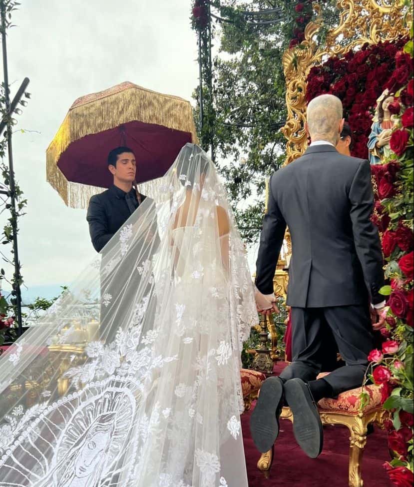 “Sí, acepto” Kourtney Kardashian y Travis Barker se casan en Italia