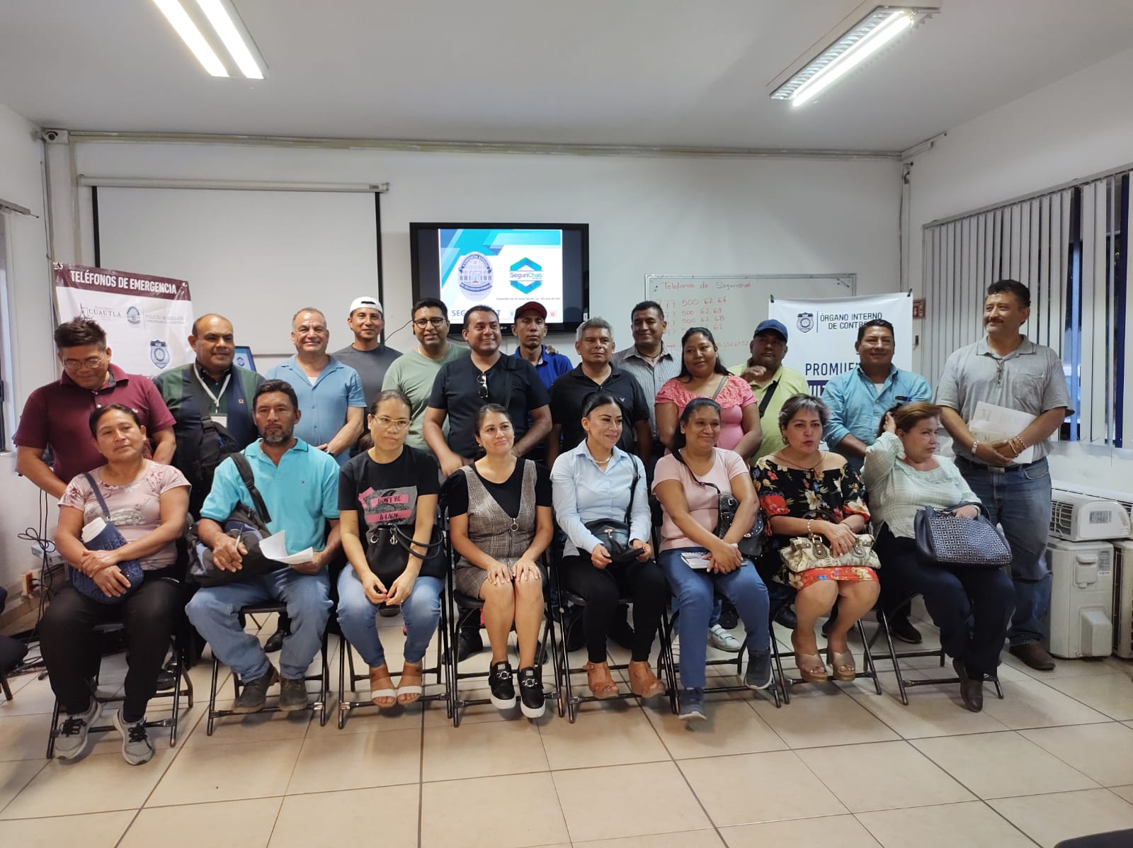 Prevención del delito de Cuautla capacita a ayudantes municipales