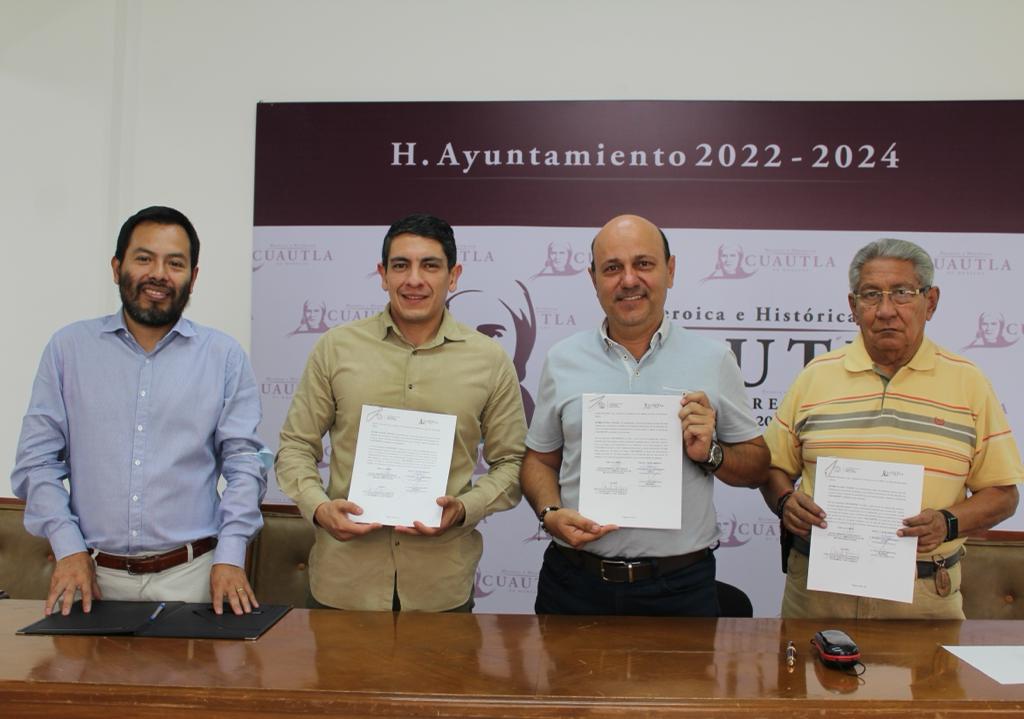 Gobierno de Cuautla firma convenio de colaboración con la Comisión Estatal de Mejora Regulatoria