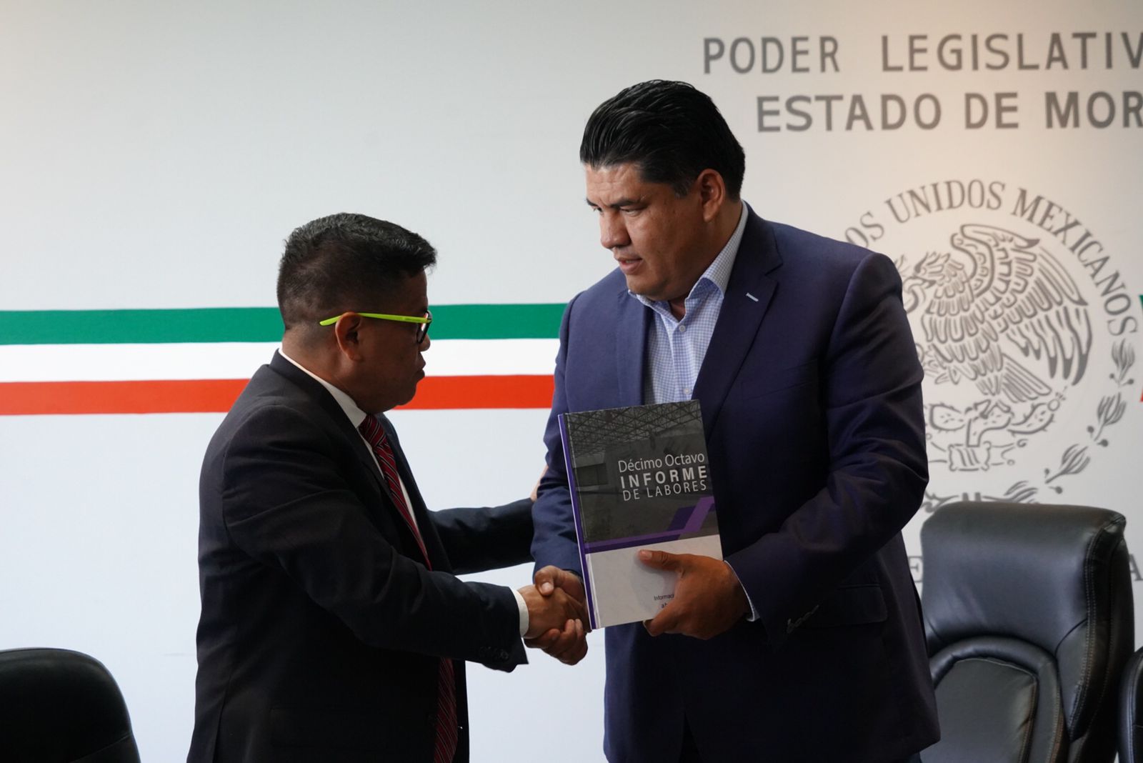 Recibe Congreso el informe de labores del IMIPE