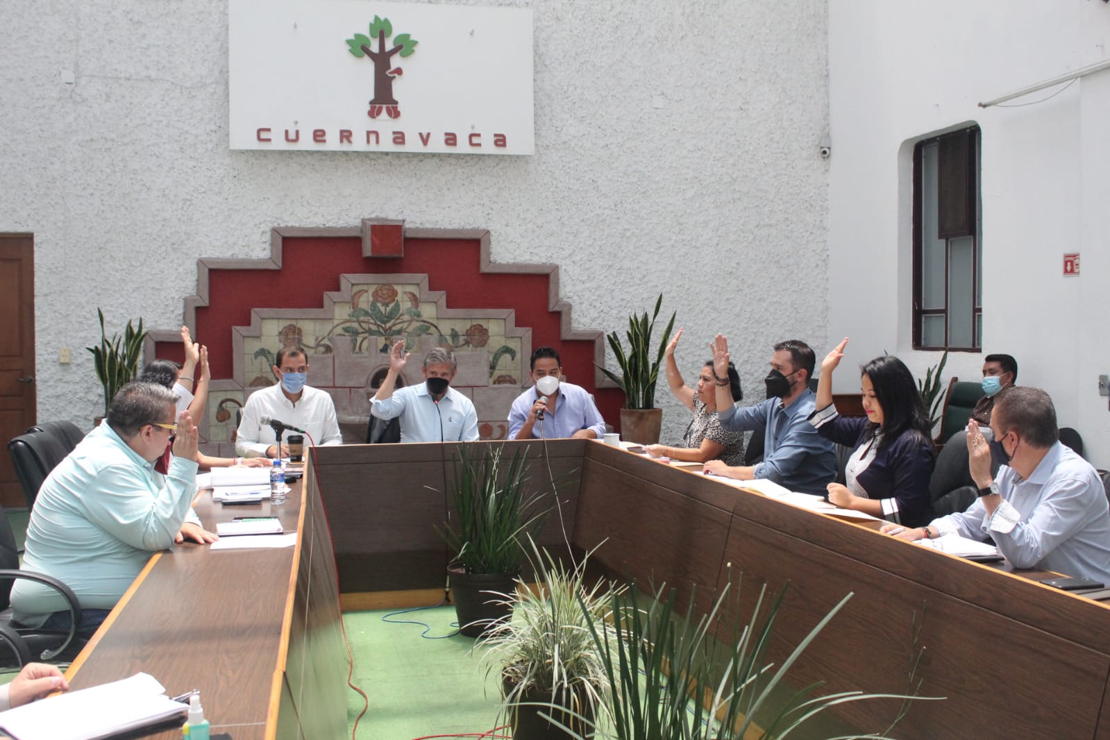 Utilizarán materiales reciclables en el Ayuntamiento de Cuernavaca