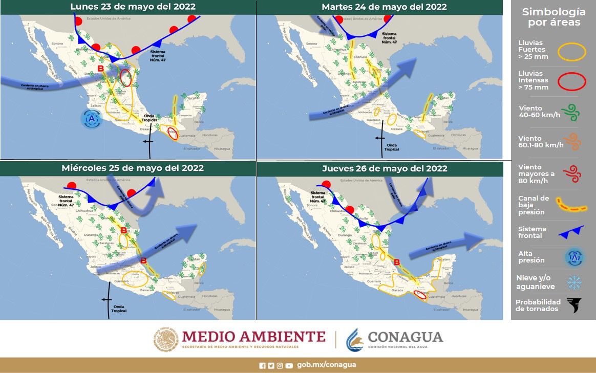 Primera semana de lluvias en Morelos