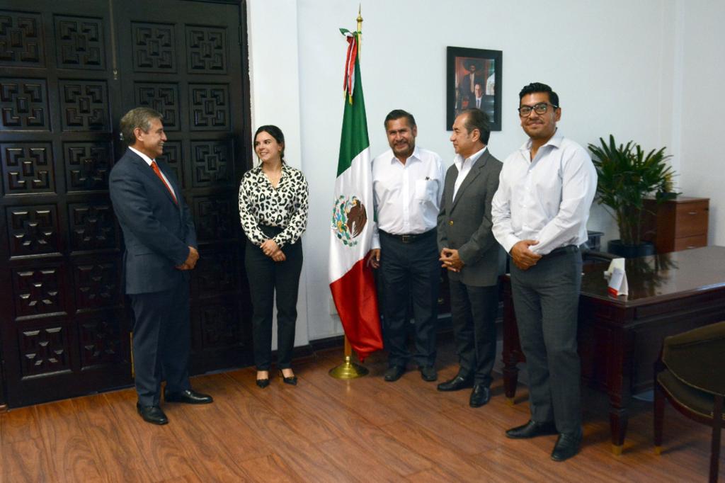 Se reúne JL Urióstegui con el secretario de gobierno de Morelos