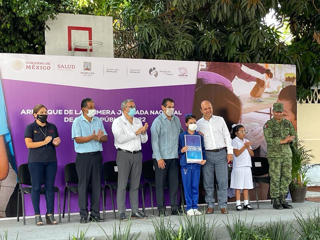 Inician la Jornada Nacional de Salud 2022 en Cuautla