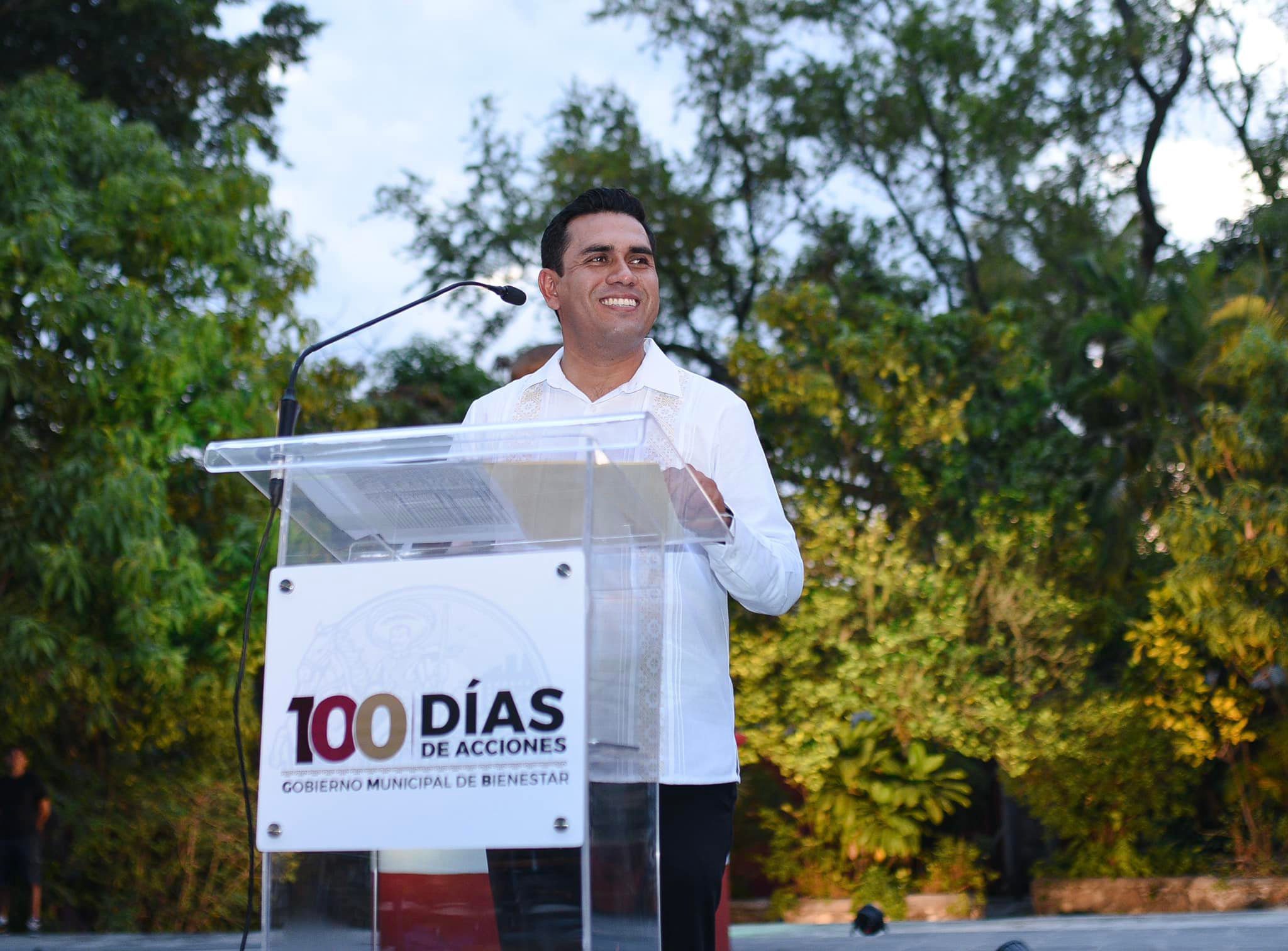 Rinde alcalde de Tlaltizapán informe de 100 día de gobierno