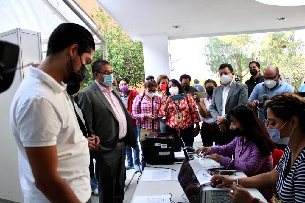 Instalan módulo de trámite de licencias de conducir en la UAEM
