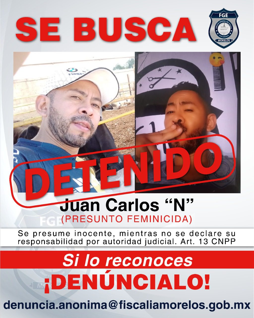 Detienen a presunto feminicida de Evelyn Afiune, joven de Cuautla que salió a una entrevista de trabajo