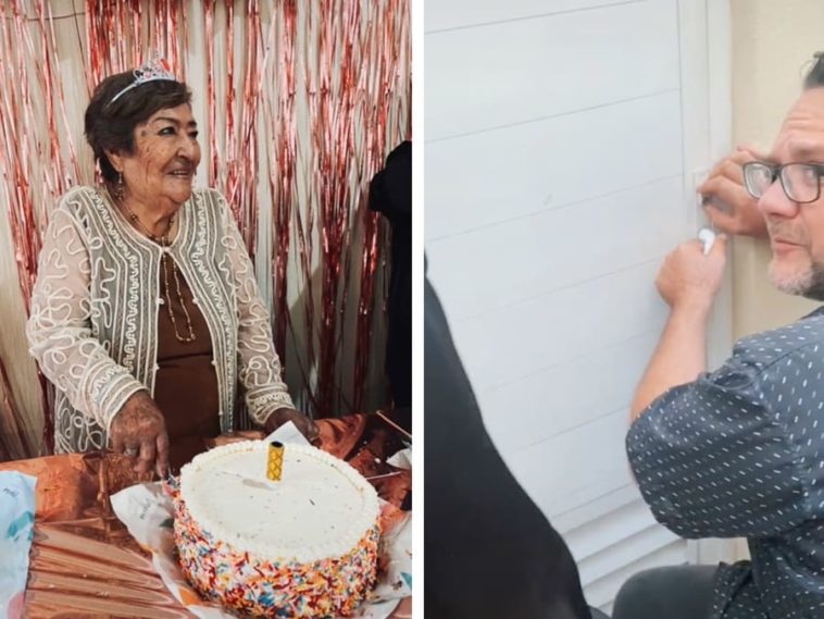 Abuelita se queda atrapada en el baño