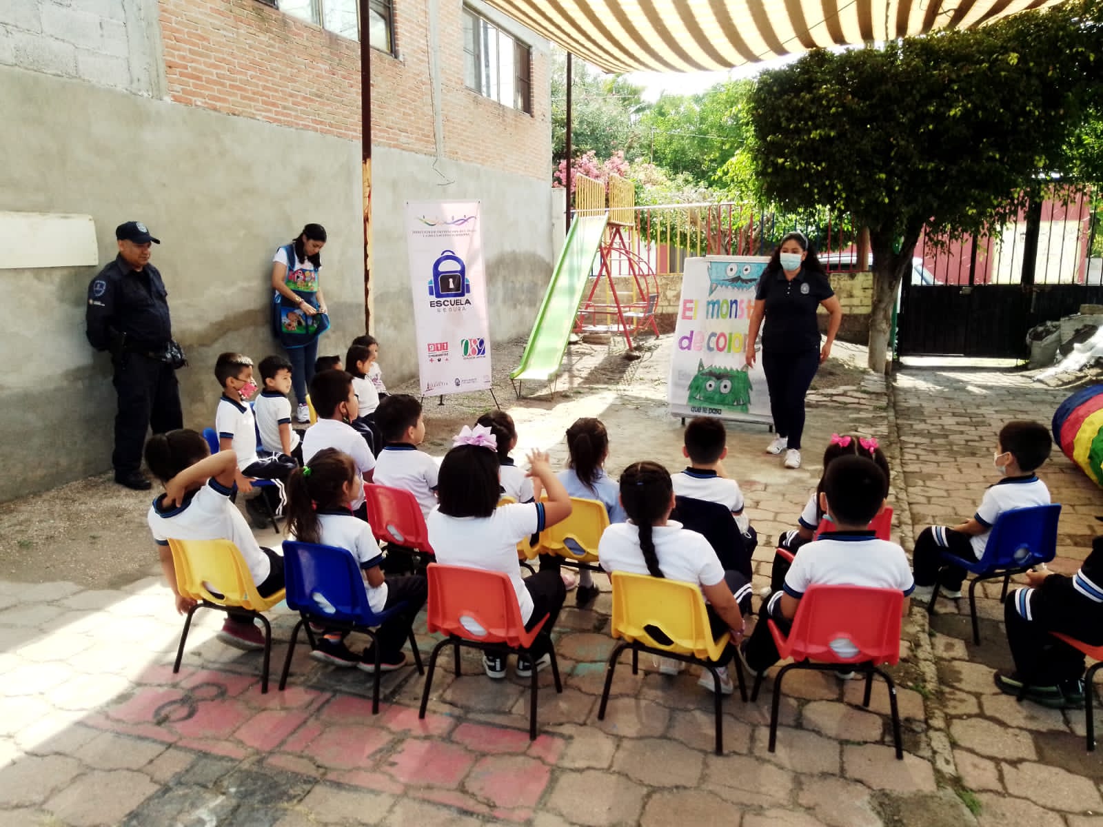 Bajo el programa “Escuela Segura” ayuntamiento de Cuautla garantiza una sana convivencia