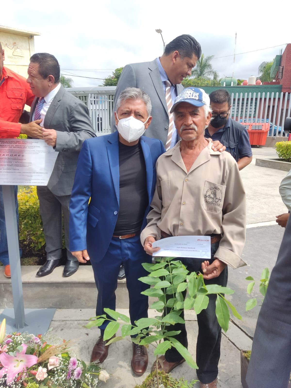Lv Legislatura otorga premio al “Merito Forestal 2022” a Juan Romero Sandoval