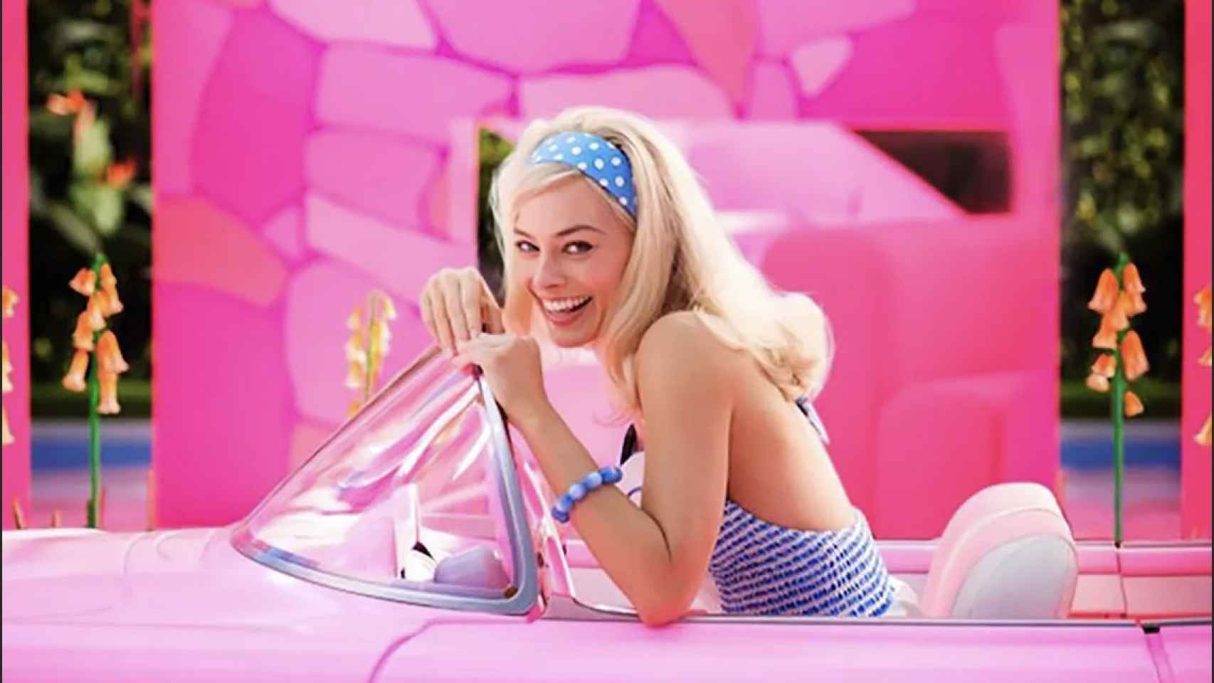 Filtran imágenes del live action de Barbie