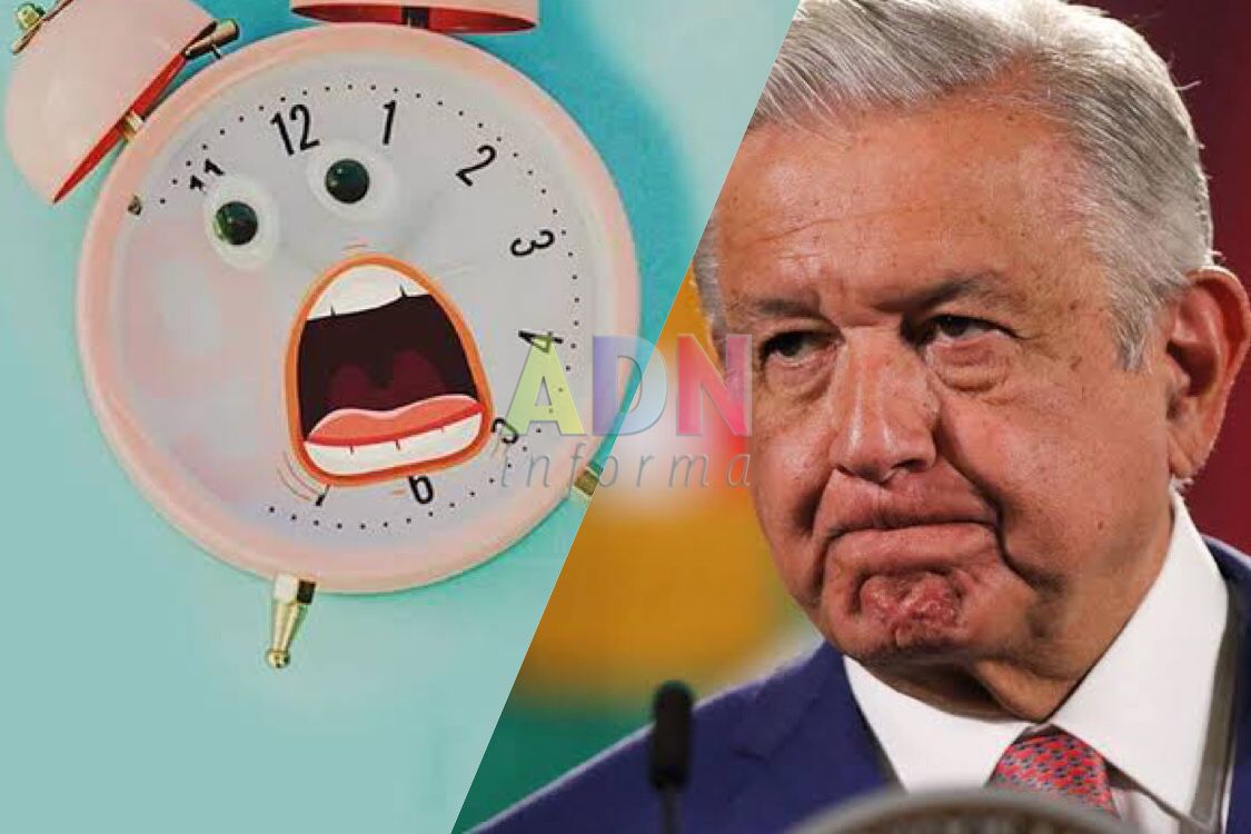 AMLO reitera la posibilidad de eliminar el horario de verano