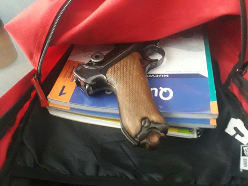 Estudiante portaba 4rma para am3nazar y acos4r a compañeros de clase en CDMX