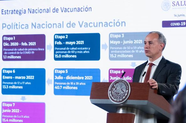 Anuncian vacunación a la niñez de 5 a 11 años contra la COVID-19