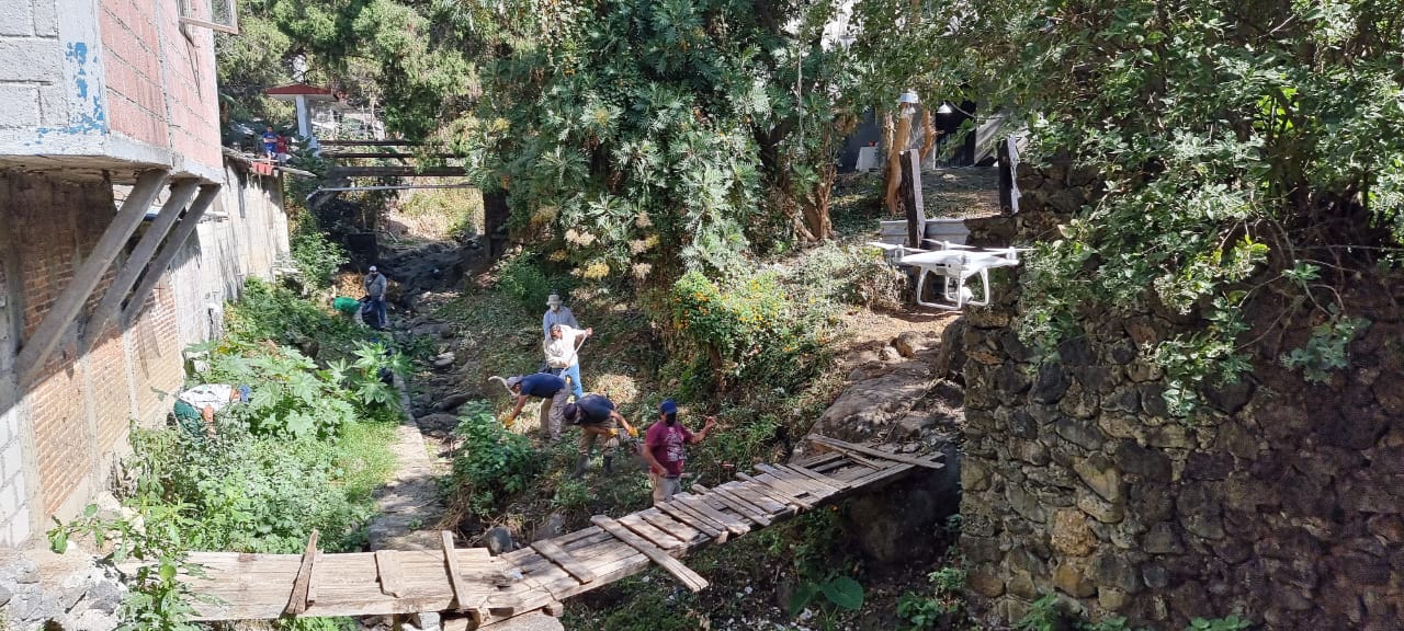 Inician limpieza y acciones conservación de las barrancas de Cuernavaca
