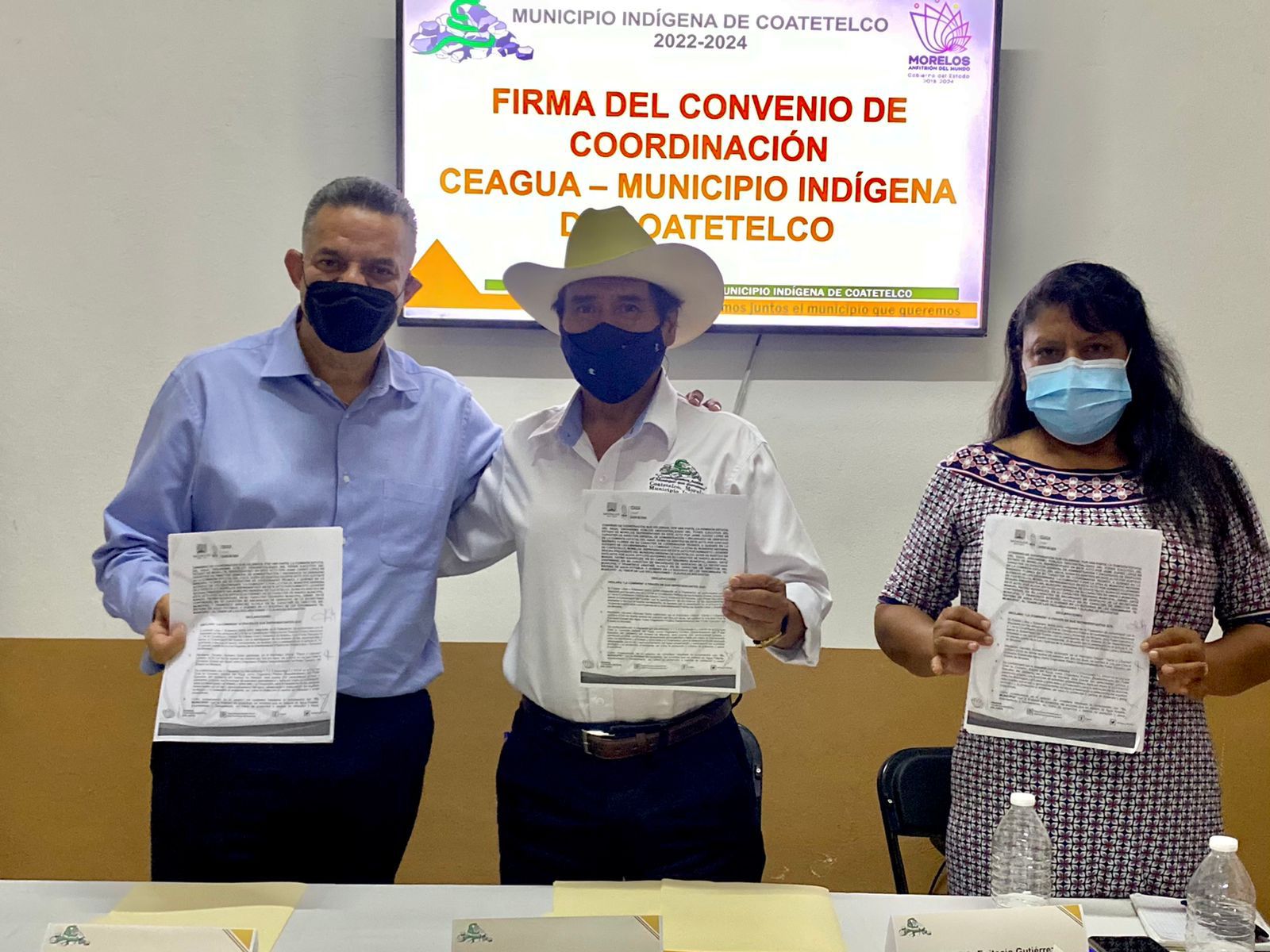 Ceagua invertirá más de 7 MDP en modernización de sistema de agua potable en Coatetelco