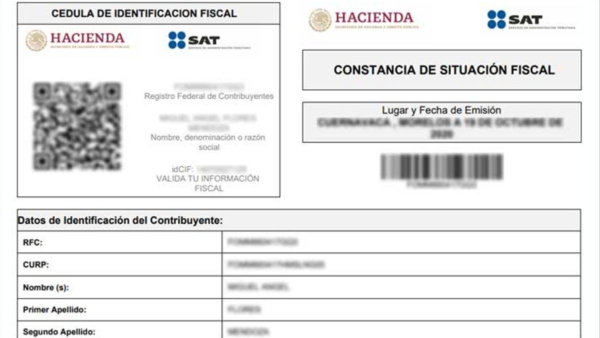 No es obligatoria y no pueden retener tu quincena por no presentar la Constancia de Situación Fiscal dice SAT Morelos