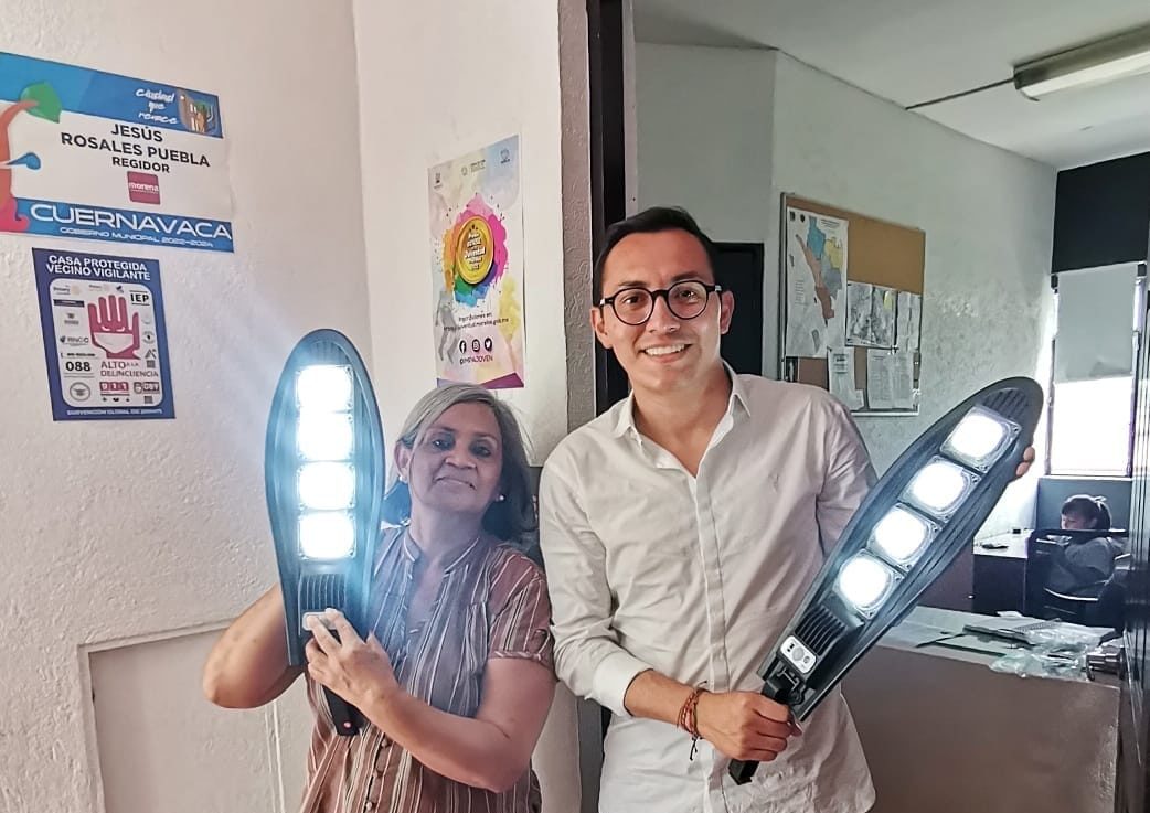Ponen en marcha la iniciativa “Iluminemos Cuernavaca”