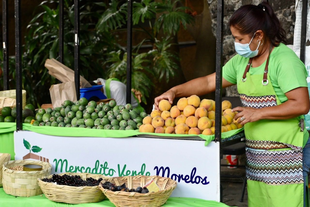 Celebran 9 años del Mercadito Verde Morelos