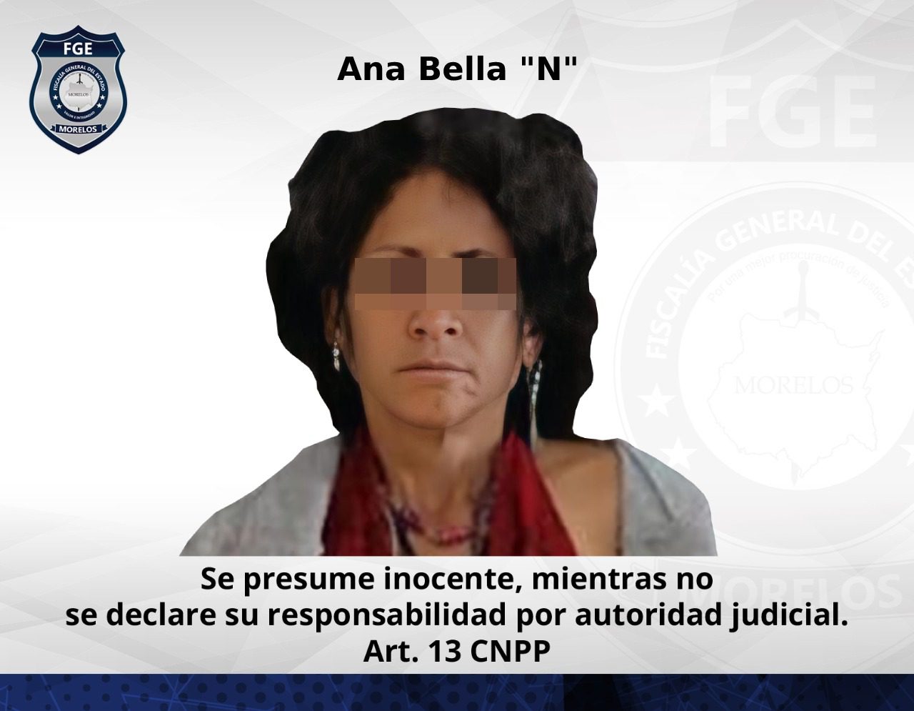 Madre e hijo implicados en un feminicidio en Morelos