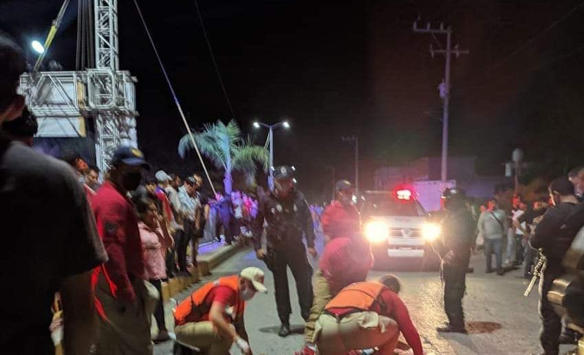 Fiesta patronal de Santiago Apóstol en Zacatepec termina en balacera