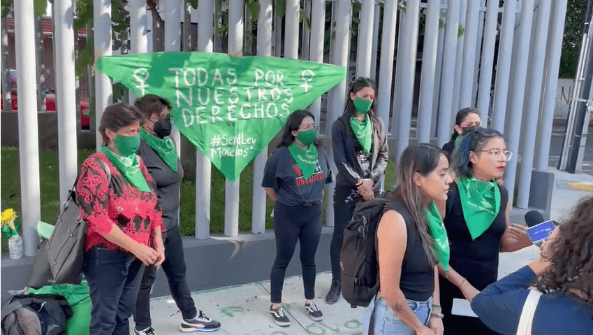 Inician campaña para la despenalización del aborto en Morelos